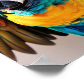 オウム ポスター (角)