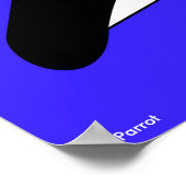 オウム ポスター (角)