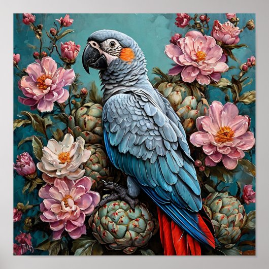 オウム ポスター (正面)