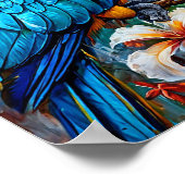 オウム ポスター (角)