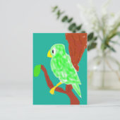 オウム ポストカード (スタンド正面)