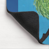 オウム マウスパッド (コーナー)