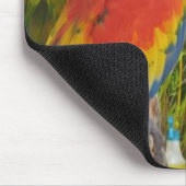 オウム マウスパッド (コーナー)