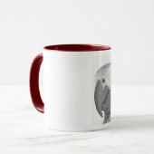 オウム マグカップ (正面左)