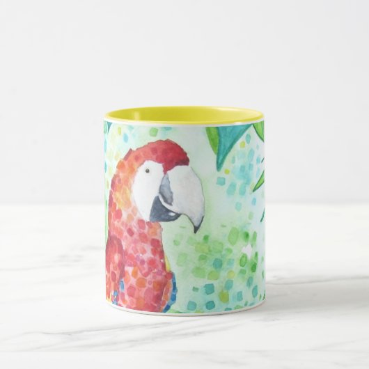 オウム マグカップ (中央)