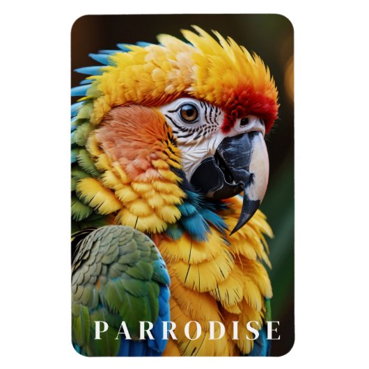 オウム マグネット (縦)