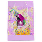 オウム ミディアムペーパーバッグ (正面)