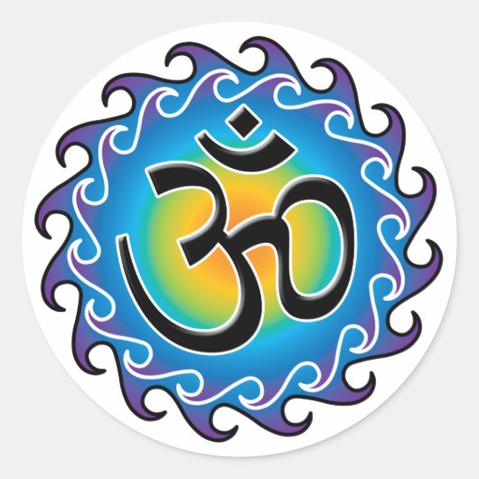 オウム ラウンドシール (正面)