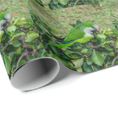 オウム ラッピングペーパー (ロールコーナー)