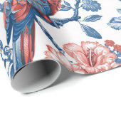 オウム ラッピングペーパー (ロールコーナー)