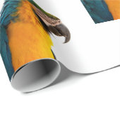 オウム ラッピングペーパー (ロールコーナー)