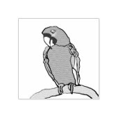 オウム ラバースタンプ (インプリント)