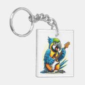 オウム・ロック・ミュージック キーホルダー (正面左)