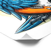 オウム・ロック・ミュージック フォトプリント            (角)