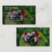 オウム 名刺 (正面/裏面)