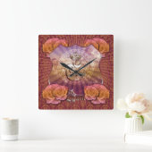 オウム – 壁時計 (ホーム)