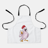 オウム(果汁を含む) エプロン (正面)