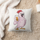 オウム（果汁を含む） クッション (ブランケット)