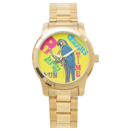 オウム 腕時計 (正面)