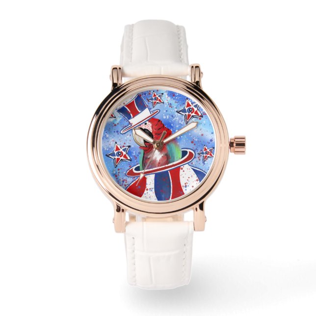 オウム 腕時計 (正面)