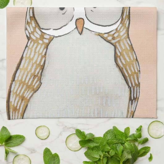 オウム | Be Wise キッチンタオル (折り畳み)