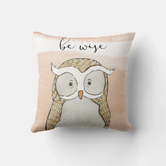 オウム | Be Wise クッション (裏面)