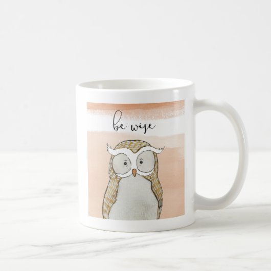 オウム | Be Wise コーヒーマグカップ (右)