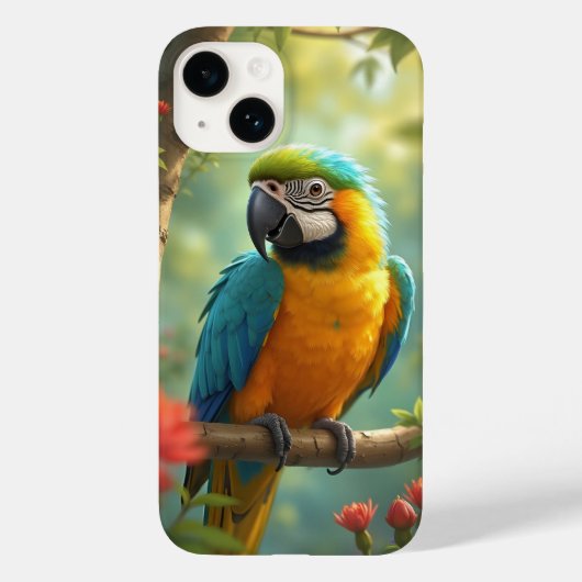 オウム Case-Mate iPhoneケース (裏面)