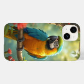 オウム Case-Mate iPhoneケース (裏面 (横))