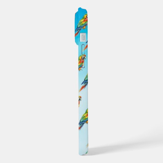 オウム iPhoneケース (左側面)