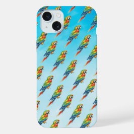 オウム iPhone 15 PLUSケース