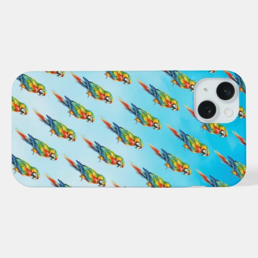 オウム iPhoneケース (裏面横)