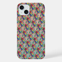 オウム iPhone 15 PLUSケース