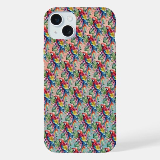 オウム iPhoneケース (裏面)