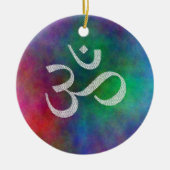 オウム- Om セラミックオーナメント (正面)