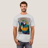 オウム Tシャツ (正面フル)