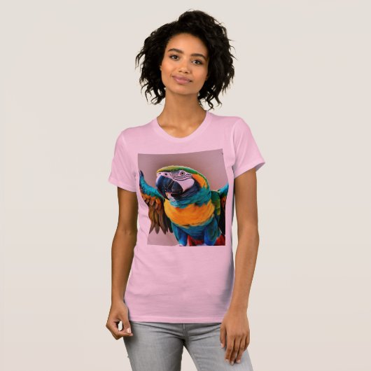 オウム Tシャツ (正面フル)