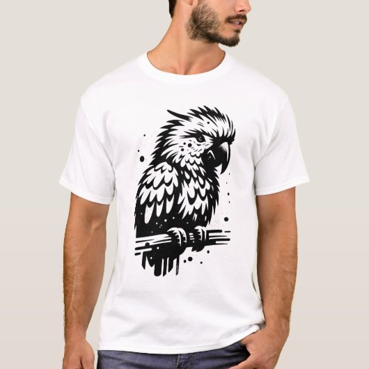 オウム Tシャツ (正面)