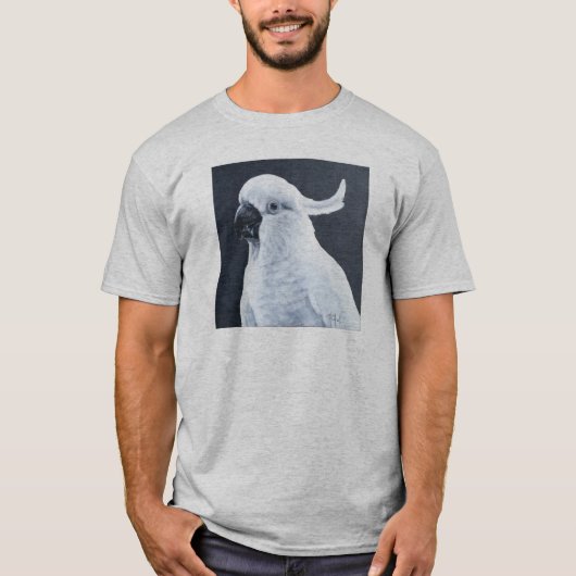 オウムB&WのTシャツ Tシャツ (正面)