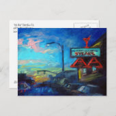 「オウムBar ポストカード (正面/裏面)