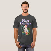 オウムCockatooeam Cockatoo Bird Lover Parrot Owners R Tシャツ (正面フル)