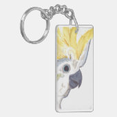 オウムKeychain キーホルダー (正面左)