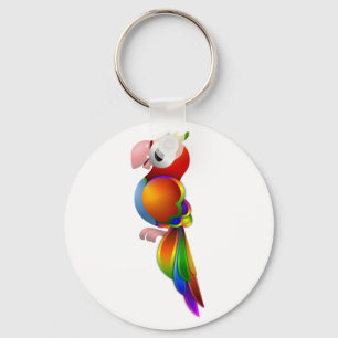 オウムKeychain キーホルダー