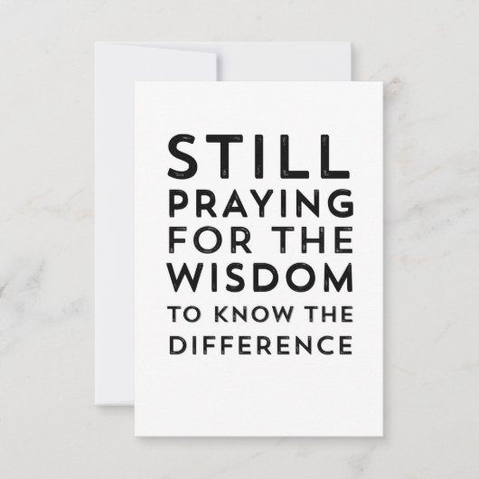 オウムNAセレニ笑わされるティ祈りの言葉メッセージカード (正面)