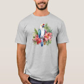 オウムTシャツ Tシャツ (正面)