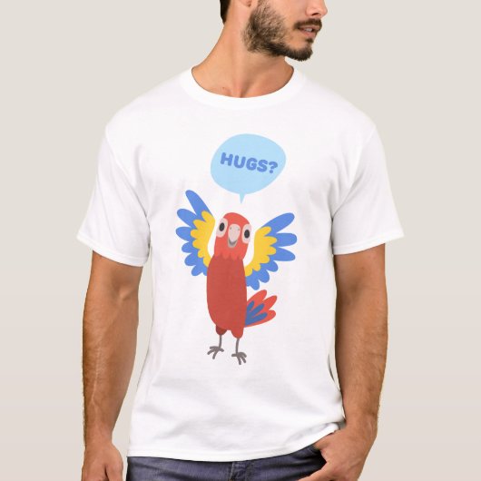 オウムTシャツ Tシャツ (正面)