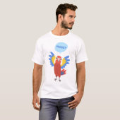 オウムTシャツ Tシャツ (正面フル)
