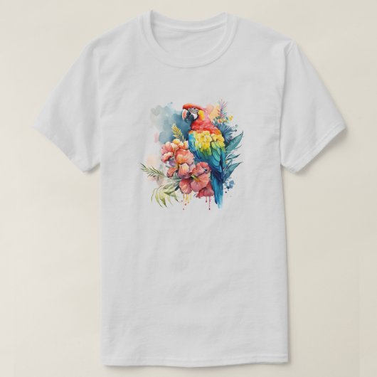 オウムTシャツ Tシャツ (デザイン正面)