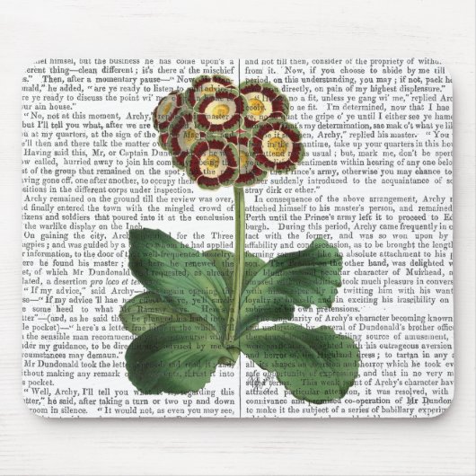 オウリキュラレッド マウスパッド (正面)