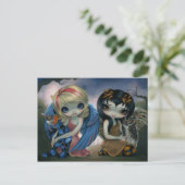 「オウリンとロビン」ポストカード ポストカード (スタンド正面)